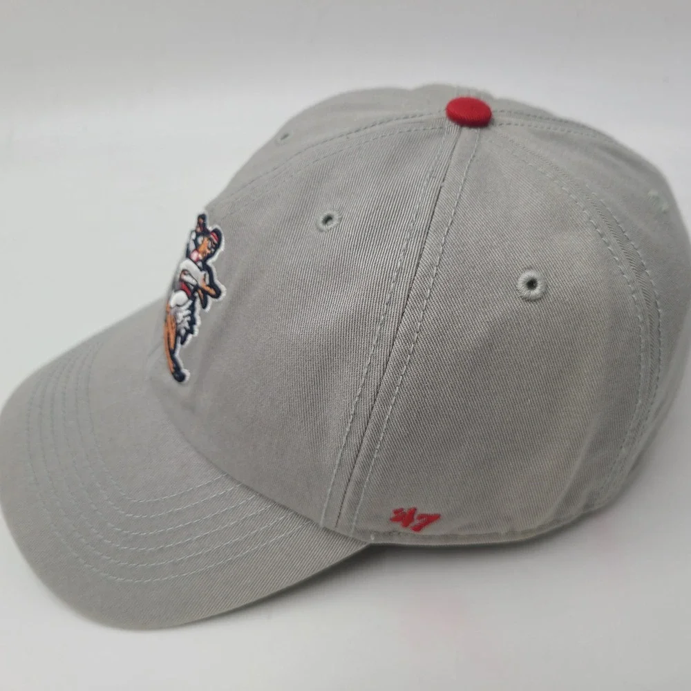 Reading Fightin Phils Hat Fitted M 47 Brand Franchise Gray Red MiLB Baseball Men